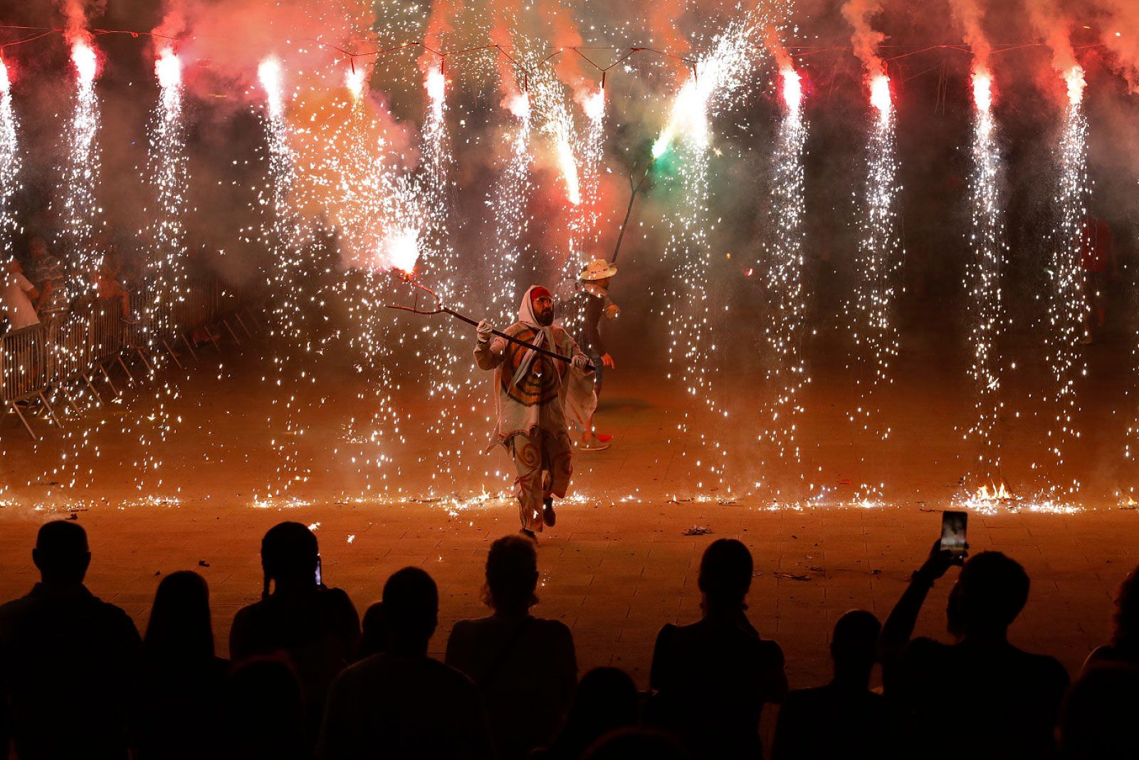 Correfoc estàtic Raval dels Diables de Tordera