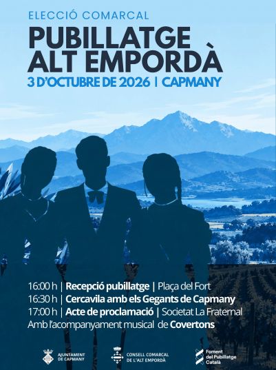 ELECCIÓ COMARCAL 2026 ELECCIÓ COMARCAL 2026
