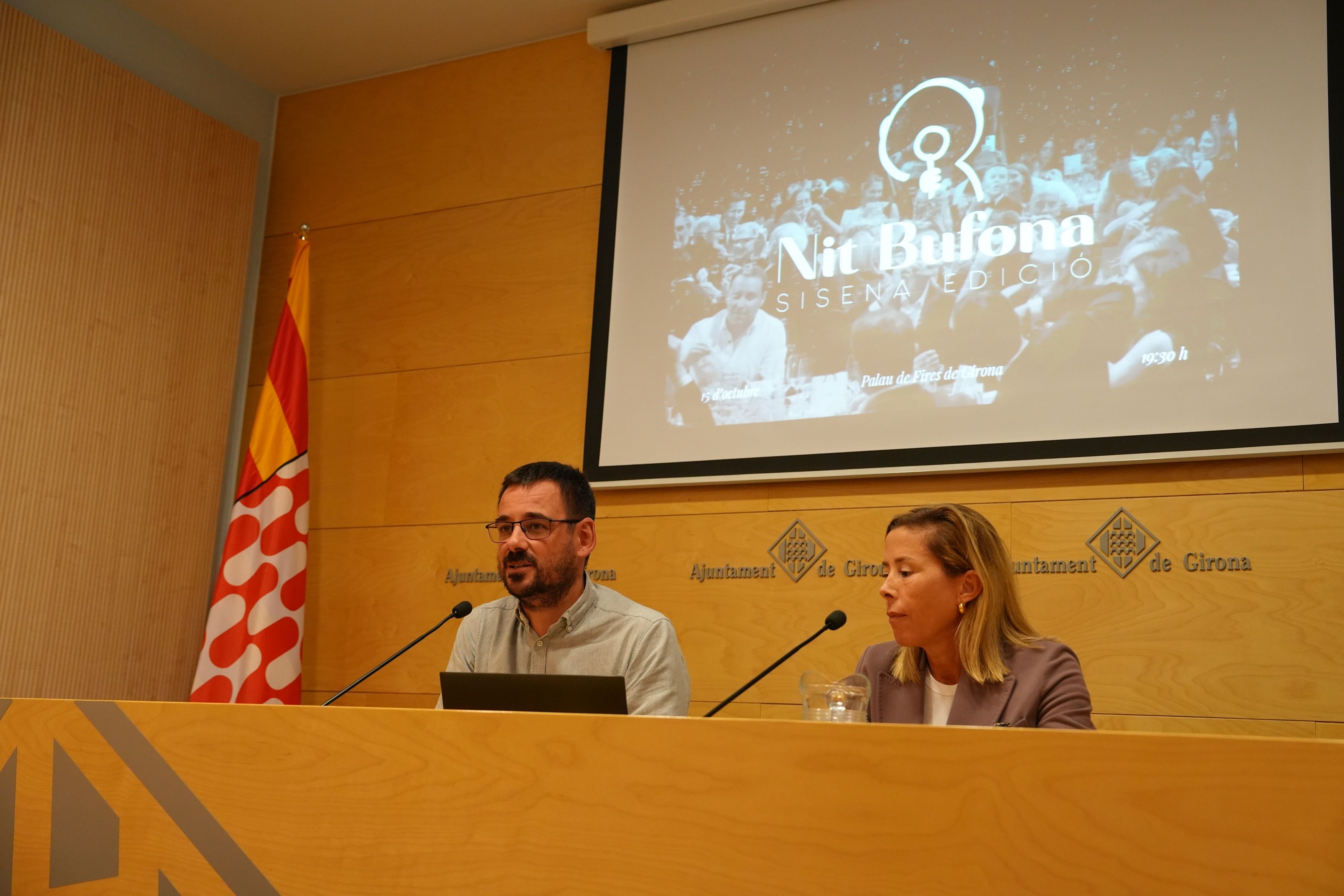 Roda de premsa de la Nit Bufona
