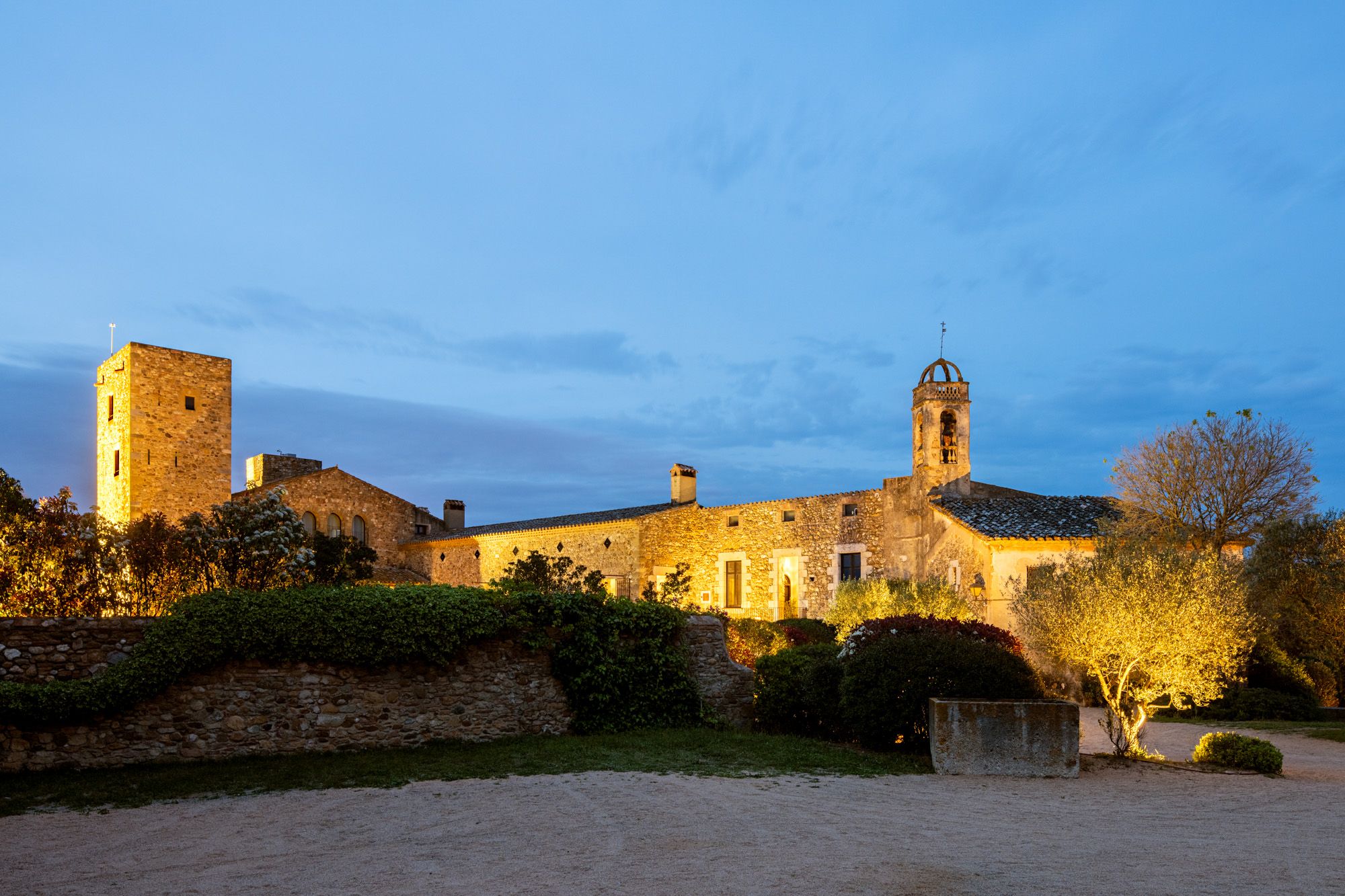 Panoràmica de l'Hotel Castell d'Empordà