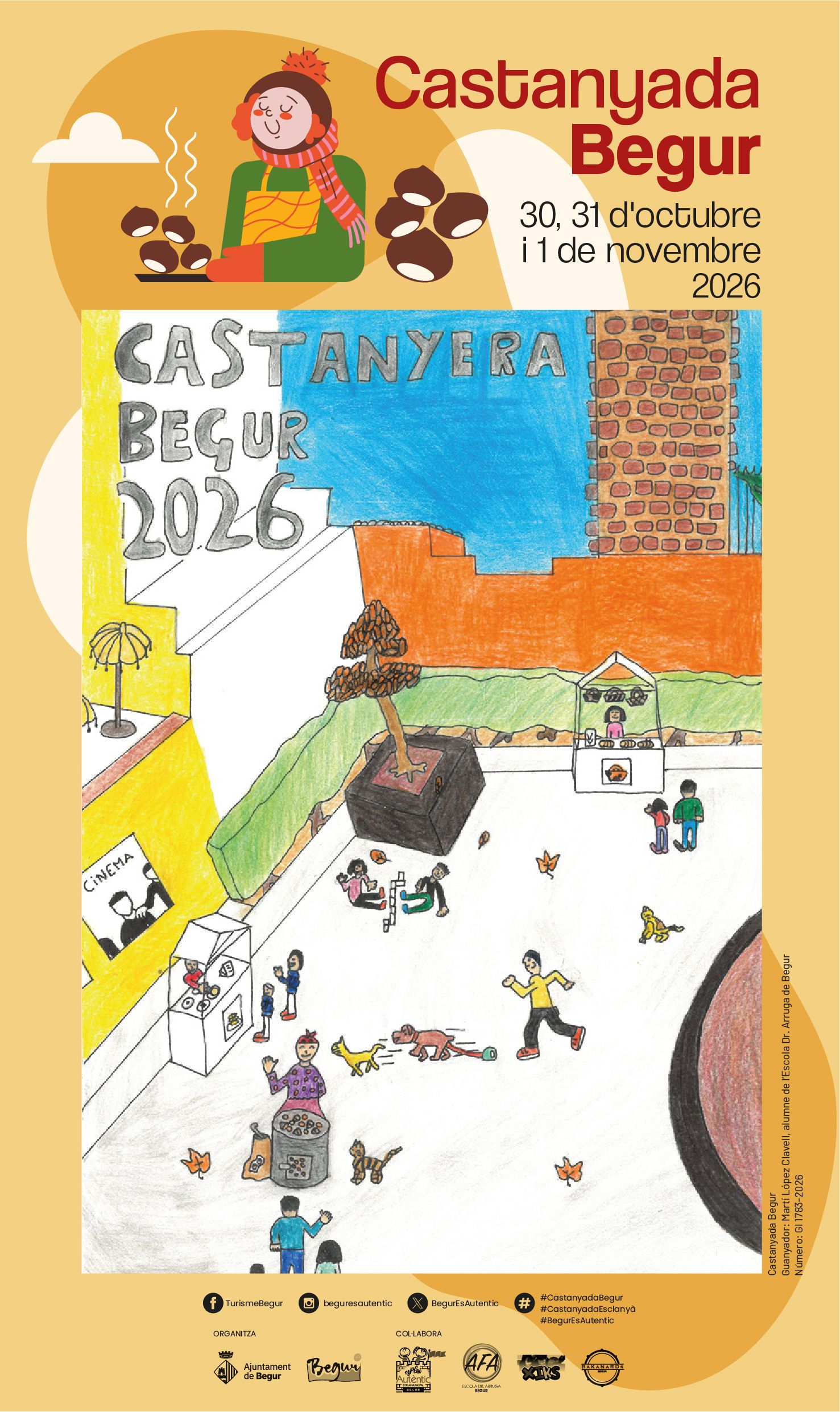 Guanyador  Martí López Clavell · Escola Dr. Arruga de Begur