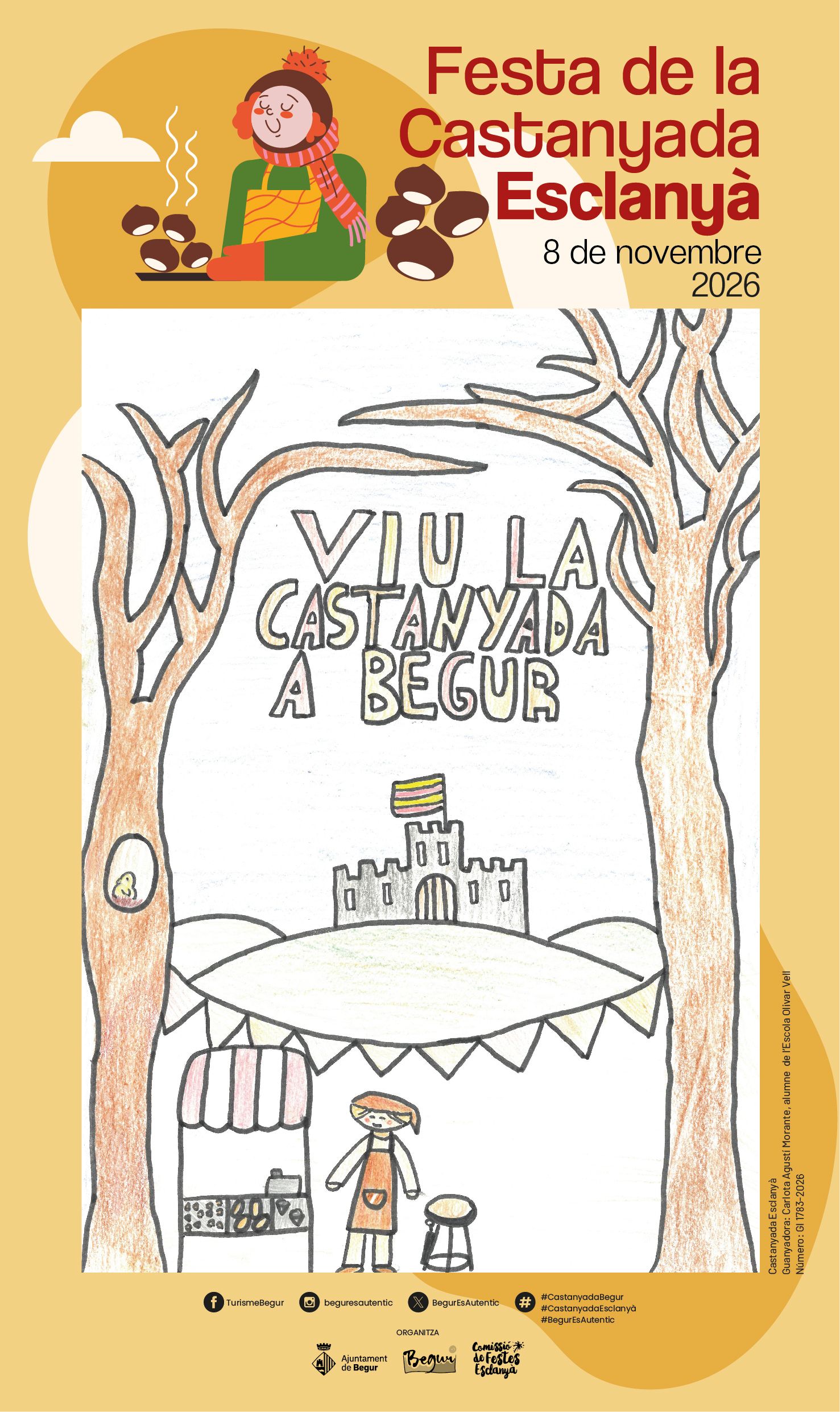 Guanyadora  Carlota Agustí Morante · Escola Olivar Vell d’Esclanyà
