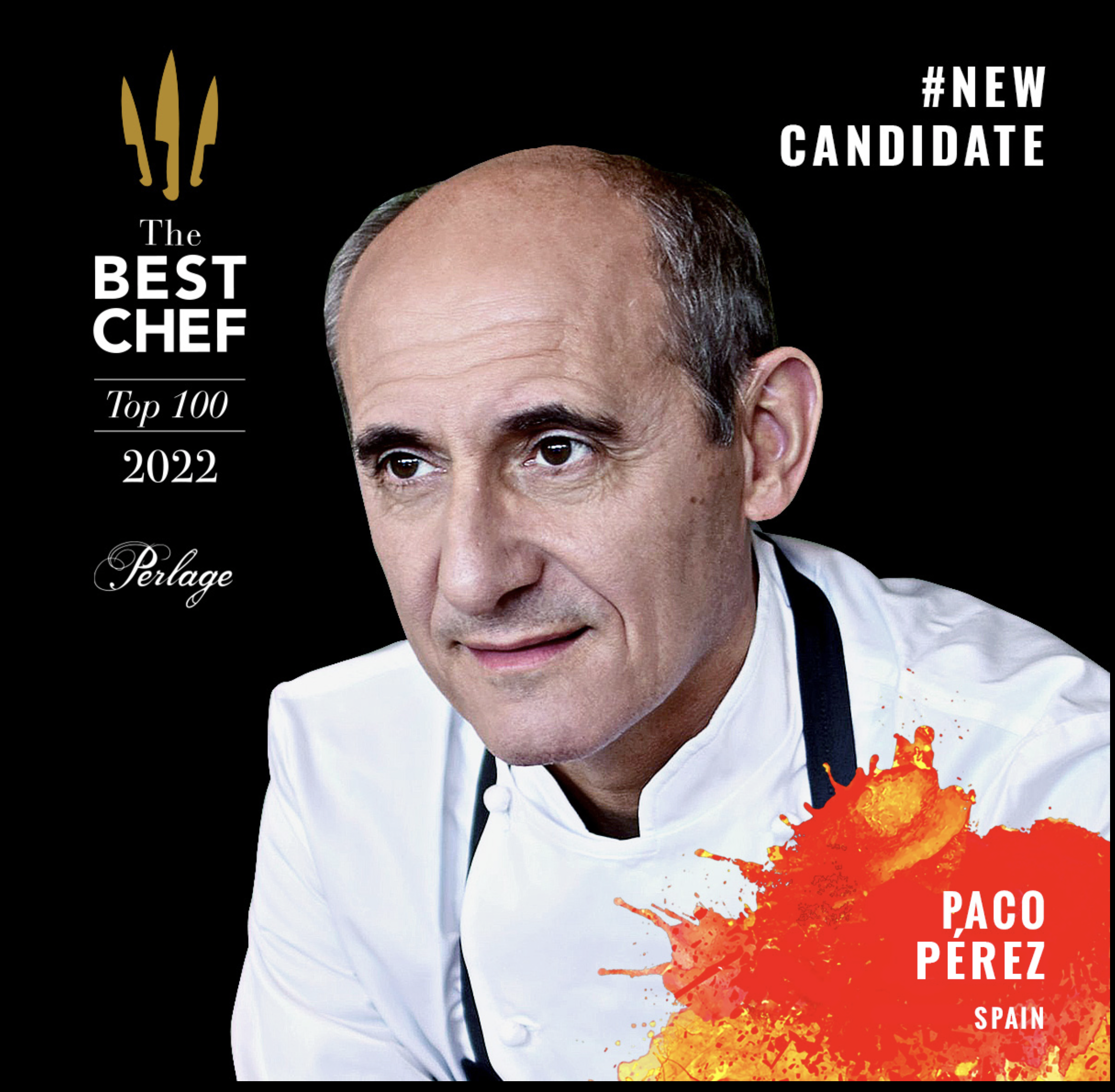 The best chef awards Paco Perez The best chef awards Paco Perez
