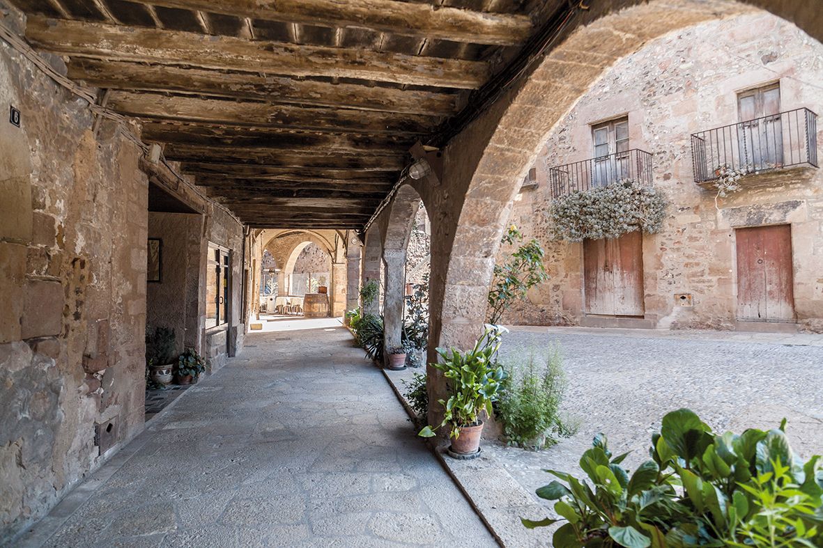 Santa Pau Plaça