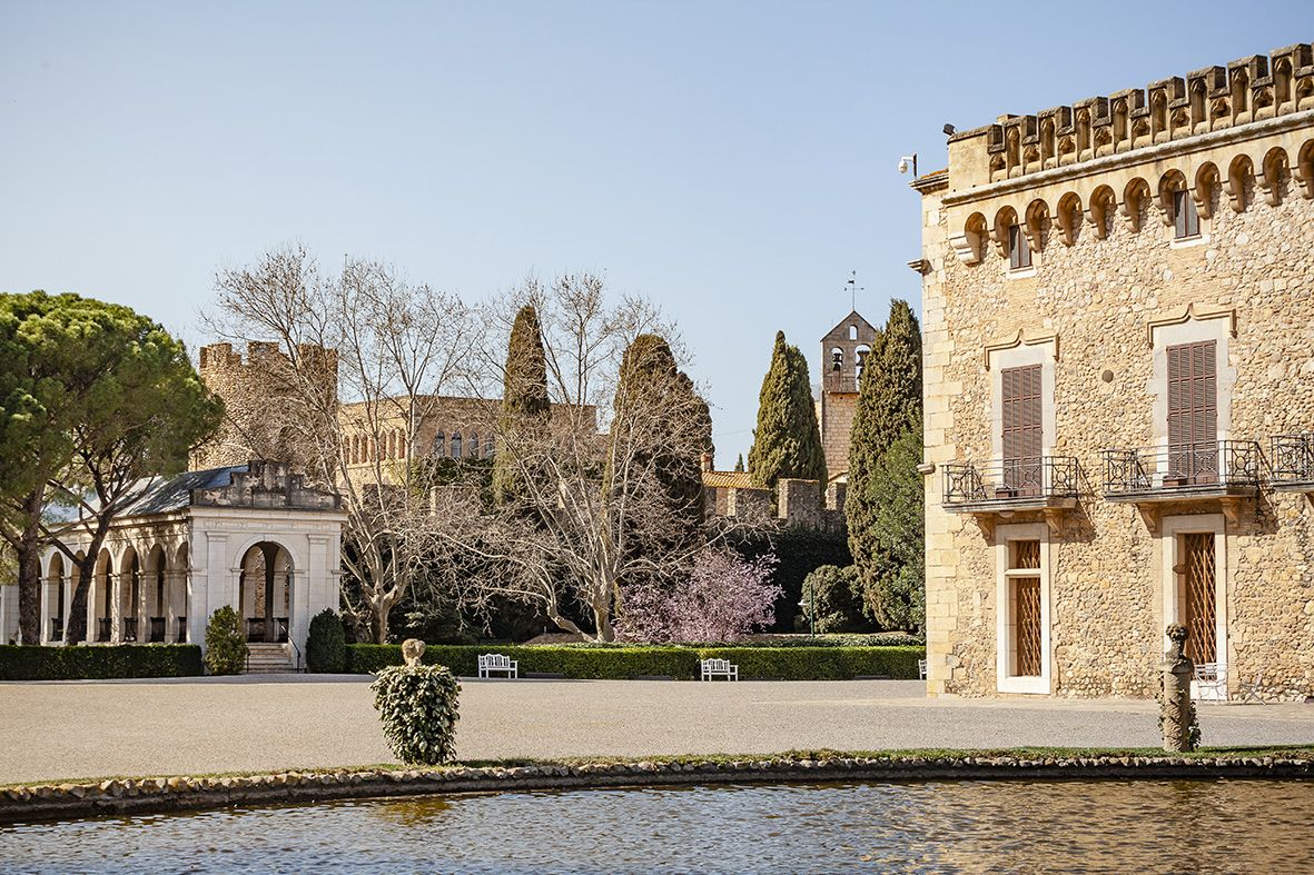 Edificacions del Castell  de Peralada