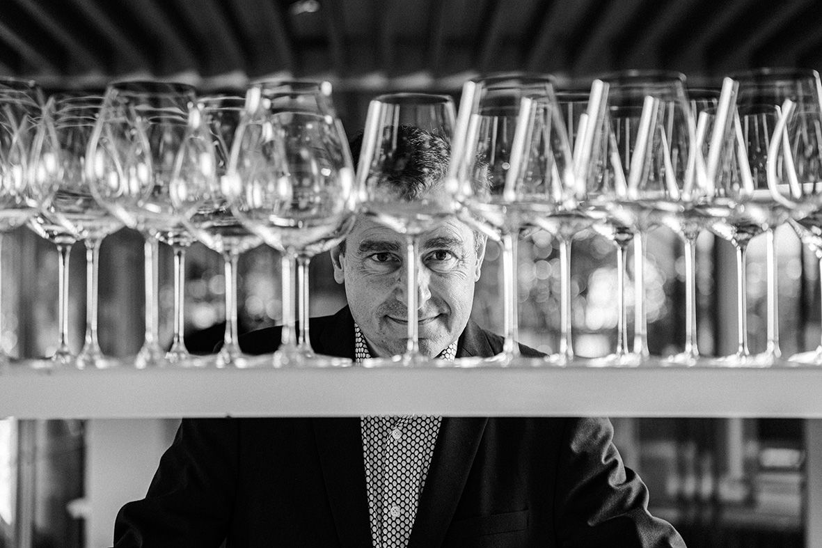 Josep Roca al menjador d'El Celler de Can Roca