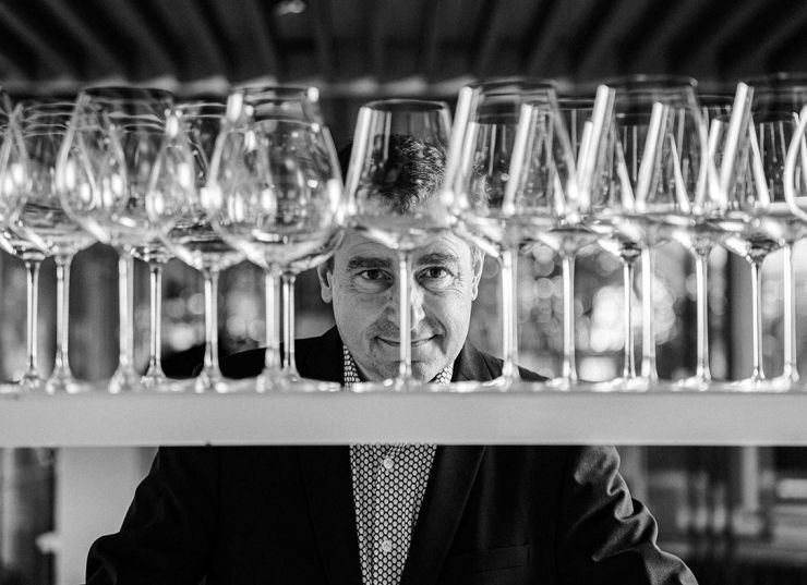 Josep Roca al menjador d'El Celler de Can Roca Josep Roca al menjador d'El Celler de Can Roca