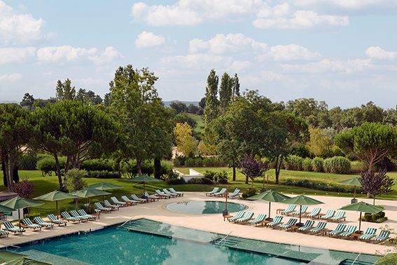 Piscina exterior Hotel Camiral
