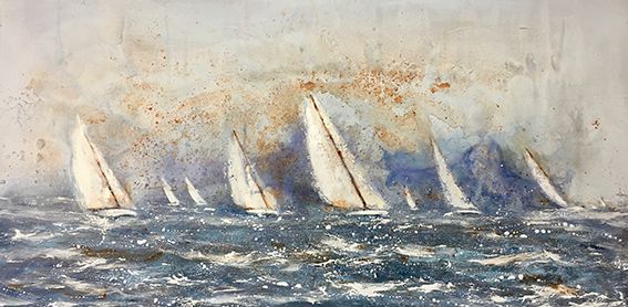 Regata de Tramuntana 70x140cm Regata de Tramuntana 70x140cm