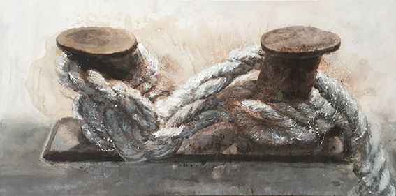 Un lligam emocinal entre dos sostenta l'impossible 70x140cm Un lligam emocinal entre dos sostenta l'impossible 70x140cm