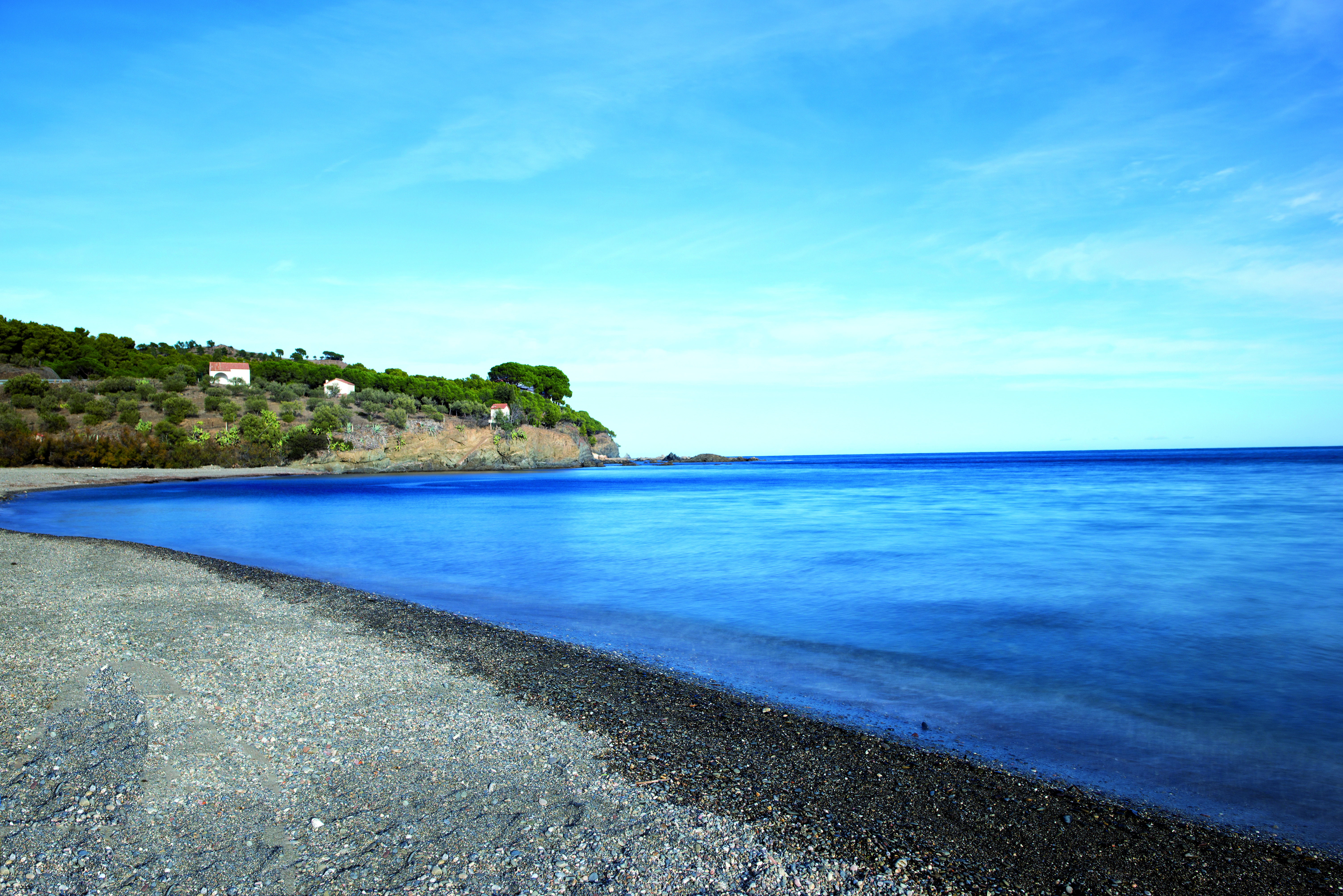 Platja de Colera, a la Costa Brava