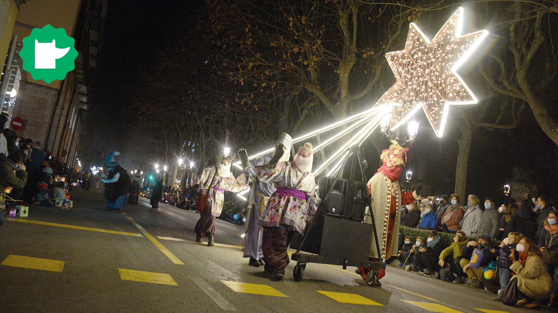 La cavalcada de Reis d'Olot