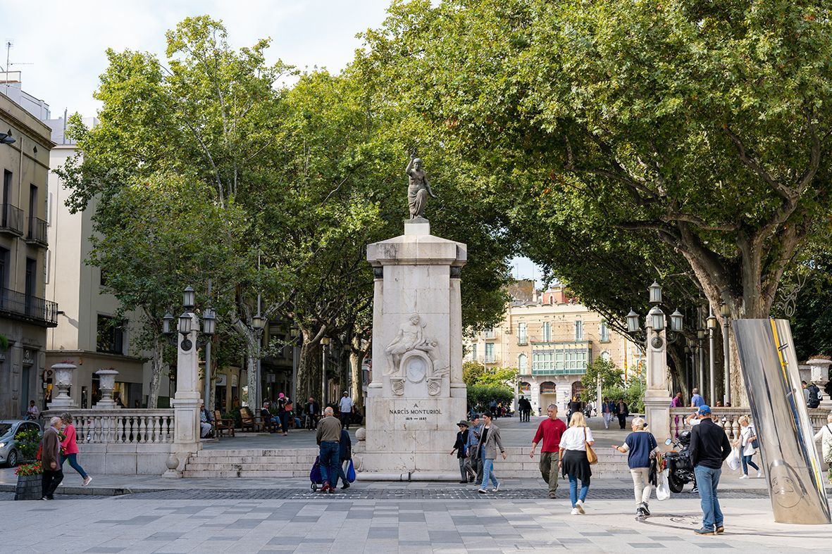 Narcís Monturiol a la Rambla