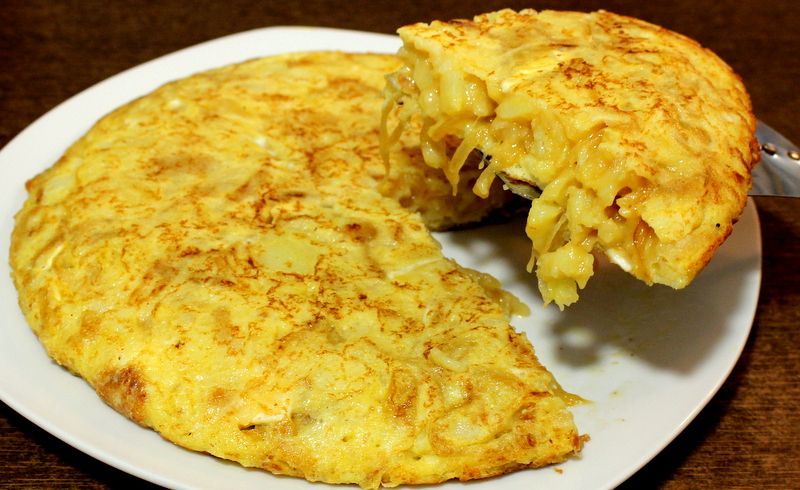 Truita de patata i ceba