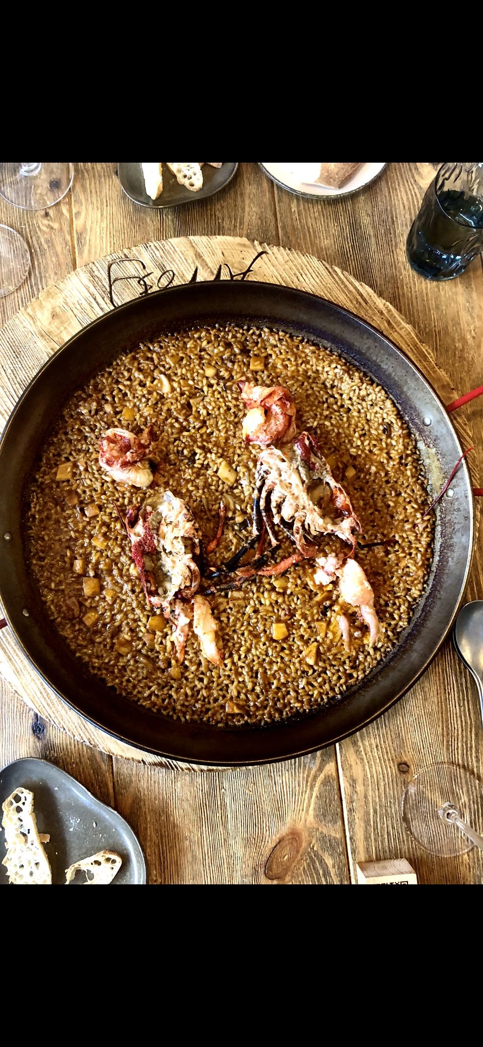 Arròs del senyoret amb llamàntol