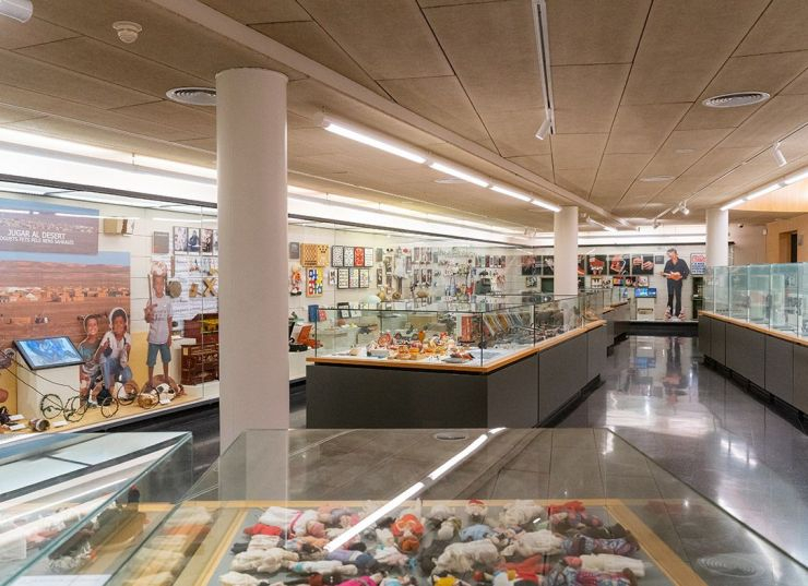 Sala del Museu del Joguet de Catalunya