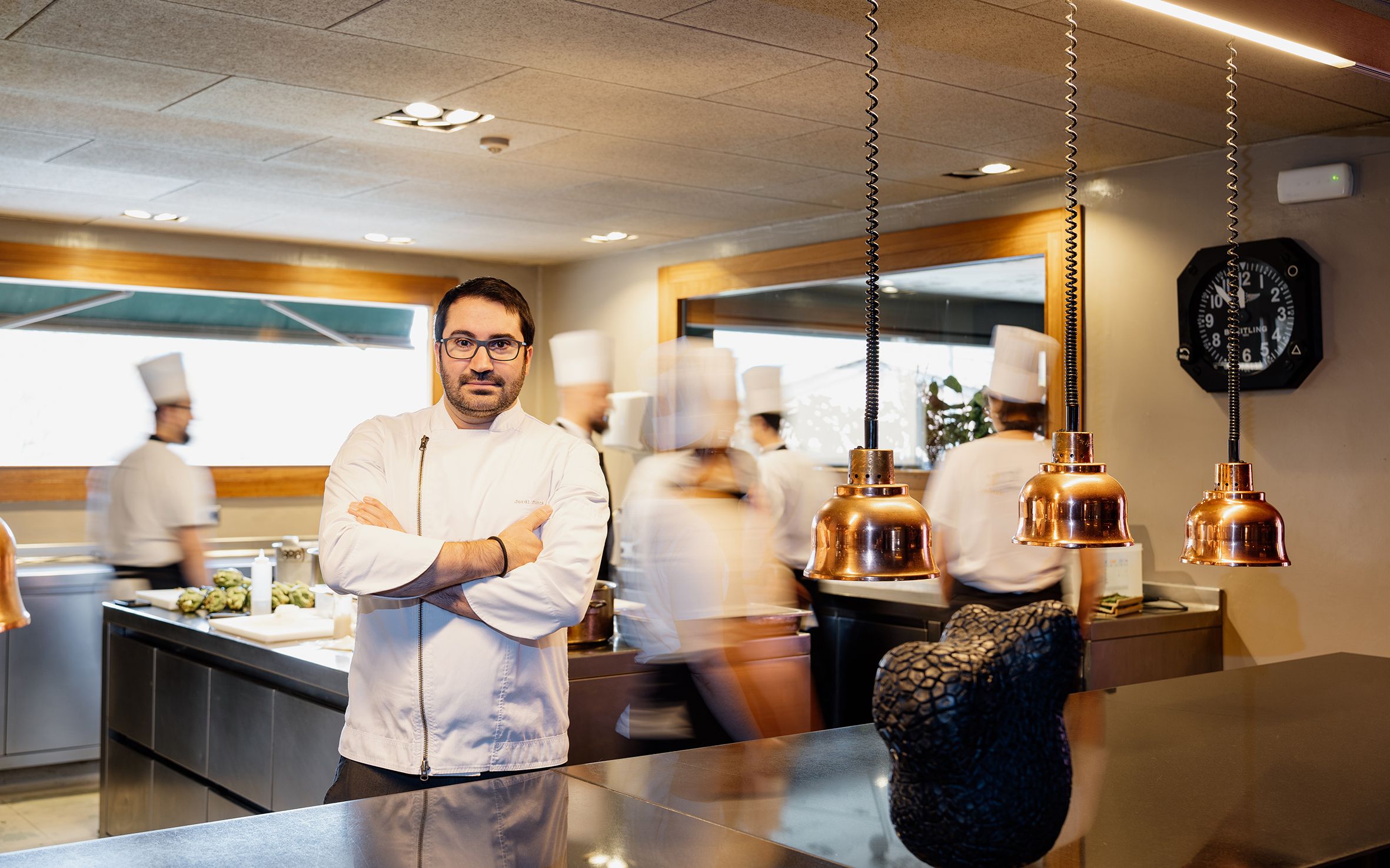 Jordi Juncà xef de Ca l'Enric, número 2 a la Guia Macarfi de Girona