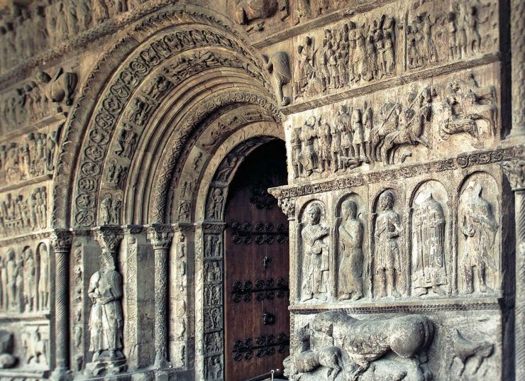 La Portalada del Monestir de Ripoll La Portalada del Monestir de Ripoll