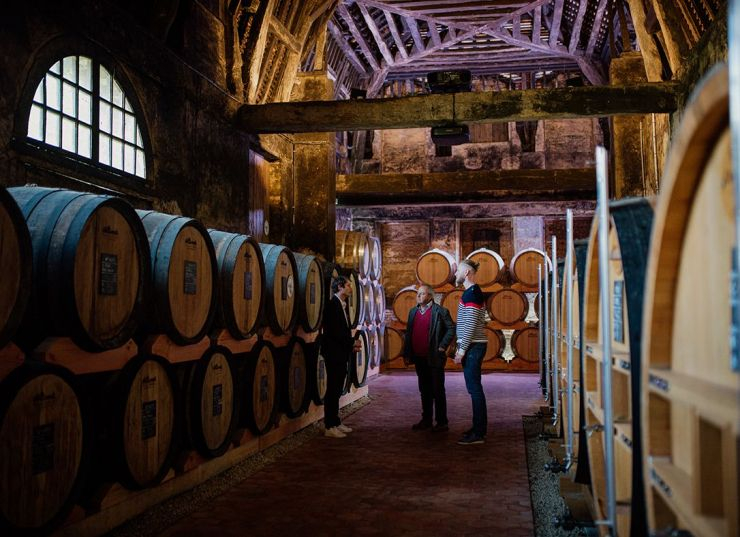 Bodegues de Calvados a Normandia