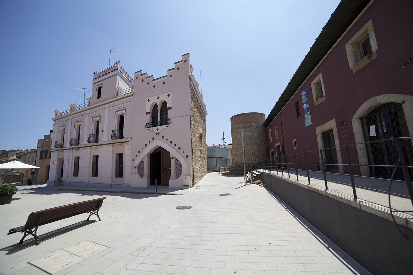 Casa Rosa i Espai Aquae