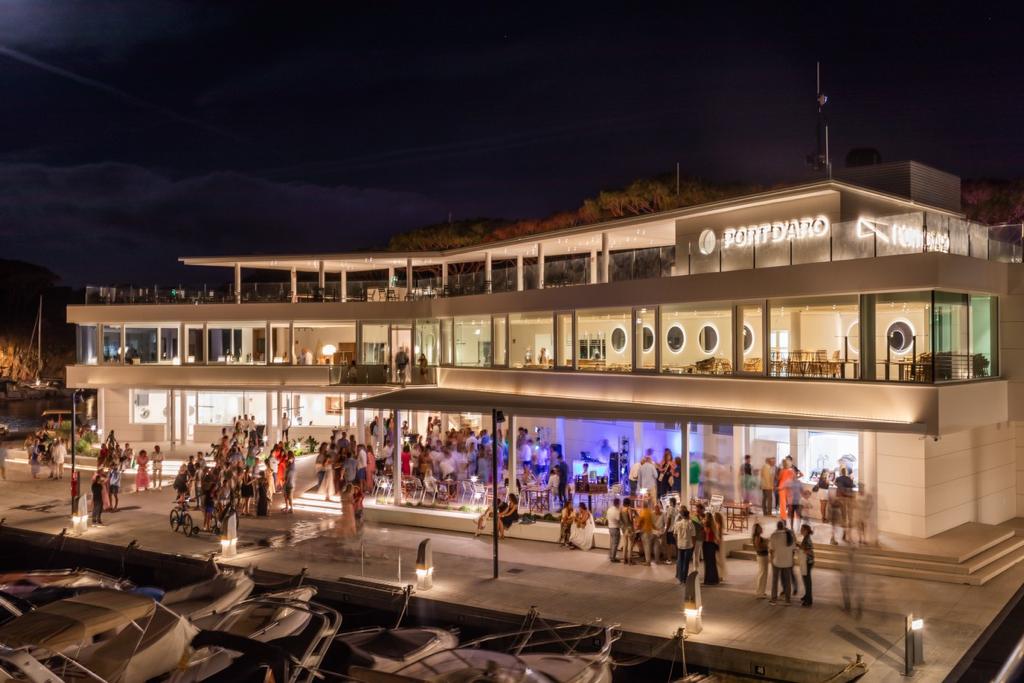 Festa inauguració Port d'Aro panoràmica
