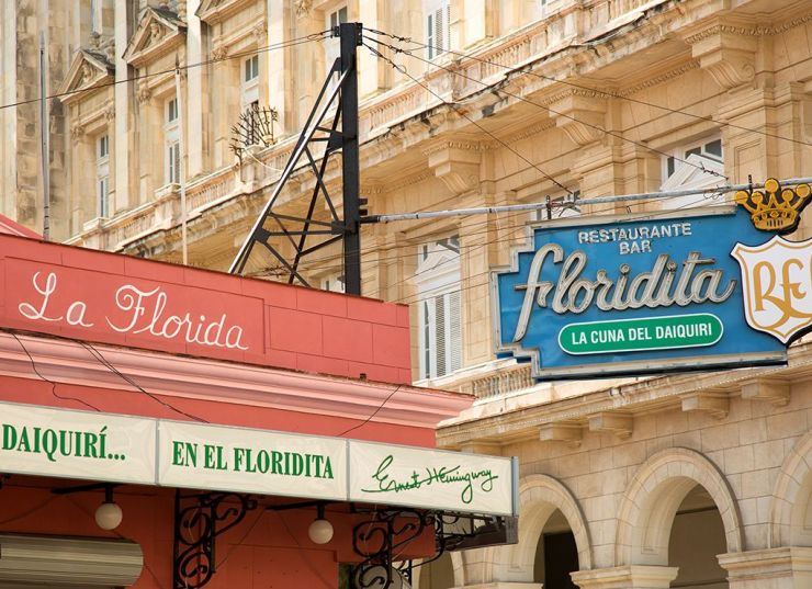 La Floridita, Havana, Cuba, el local propietat de Constantí Ribalaiga i on es va reinventar el daiquiri La Floridita, Havana, Cuba, el local propietat de Constantí Ribalaiga i on es va reinventar el daiquiri