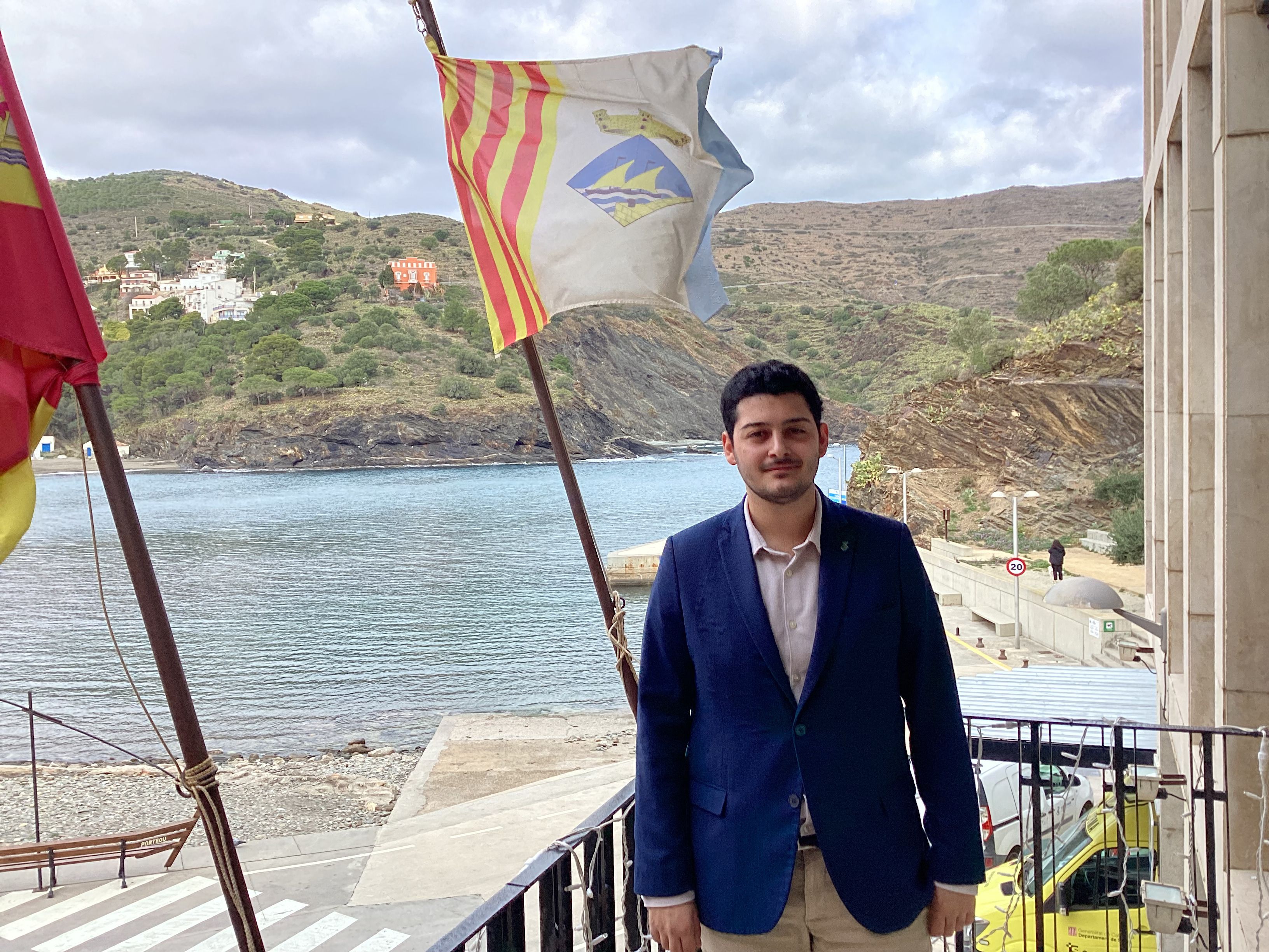 Gael Rodríguez  Alcalde de Portbou