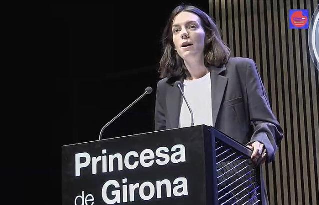 Vicky Luengo Premi de Les Arts  de la Fundació Princesa de Girona