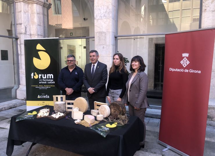 Forum del formatge artesà i català a Girona