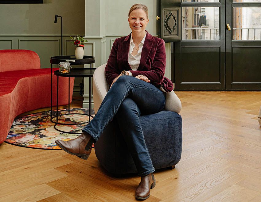 Patrizia Glaser, directora de l'Hotel Palau Fugit