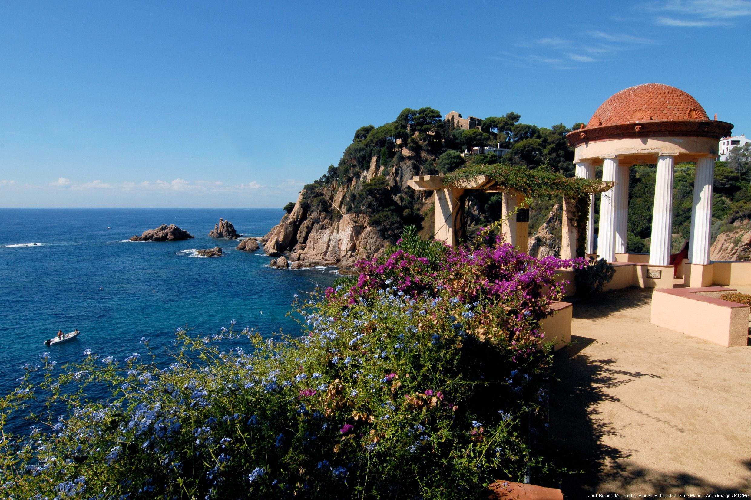 Jardi Botanic Marimurtra Blanes. Patronat Turisme Blanes.