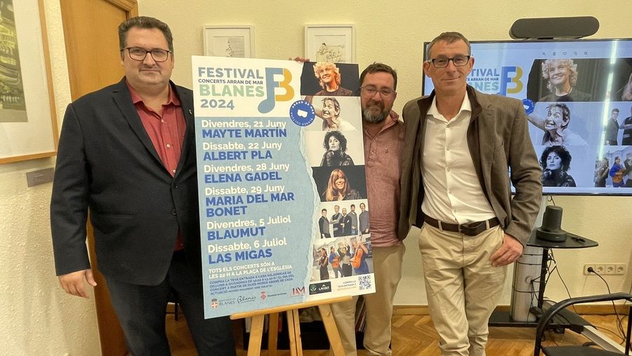 Presentació del Festival Blanes Arran de Mar