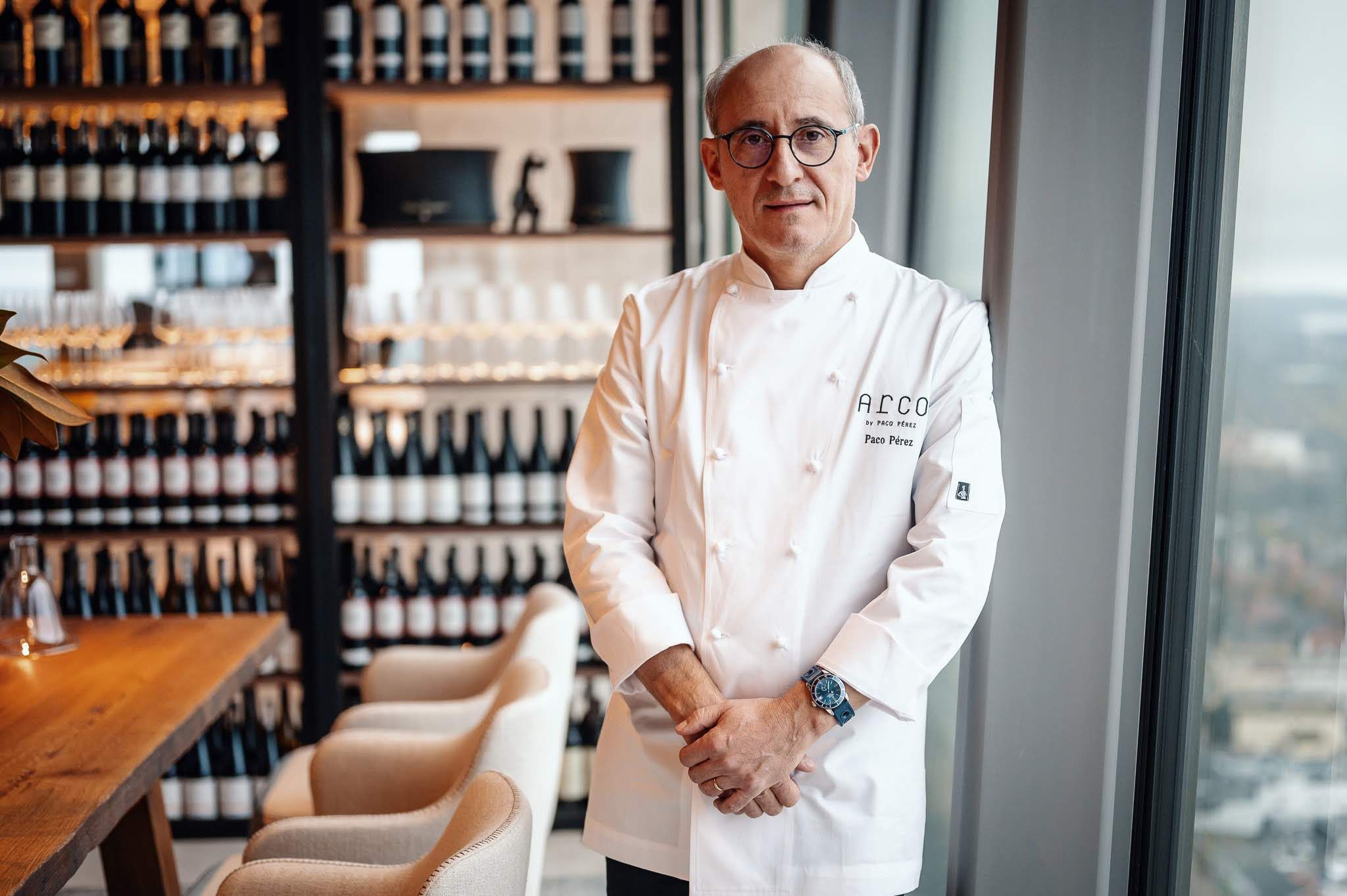 El xef Paco Pérez al restaurant ARCO a Gdansk (Polònia)