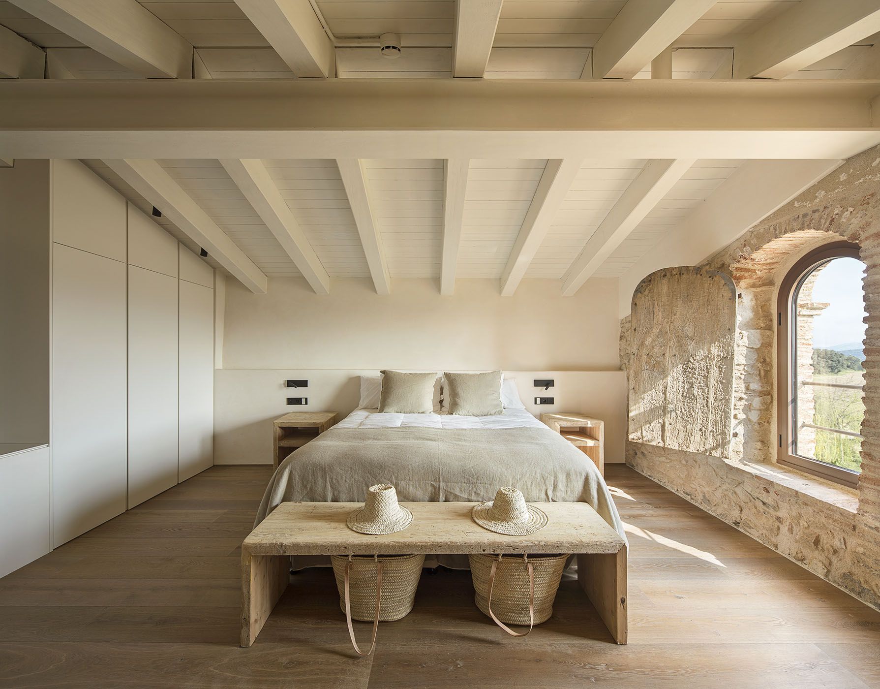 Detall del dormitori de l'habitació Detall del dormitori de l'habitació
