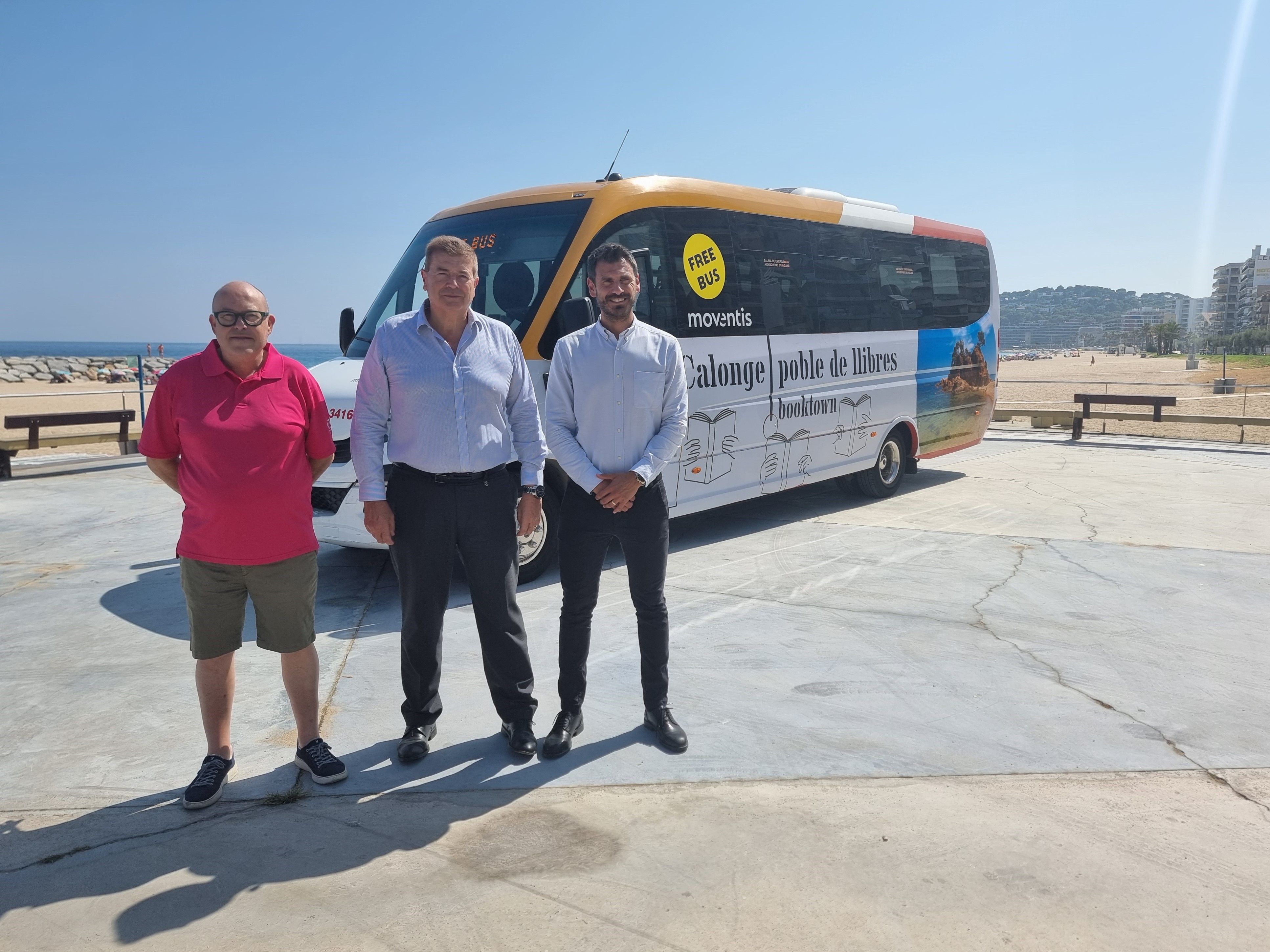 Albert Ros, Enric Gimeno i Christian Busquets (d'esquerra a dreta)