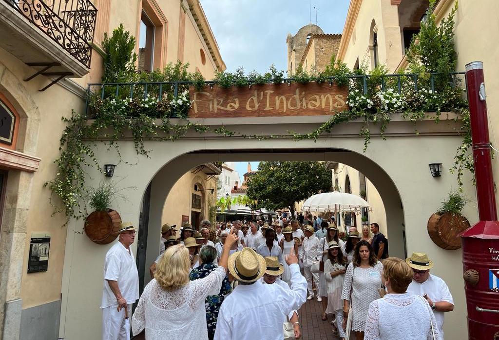 Fira dindians del 2022 Imatge de lAjuntament de Begur