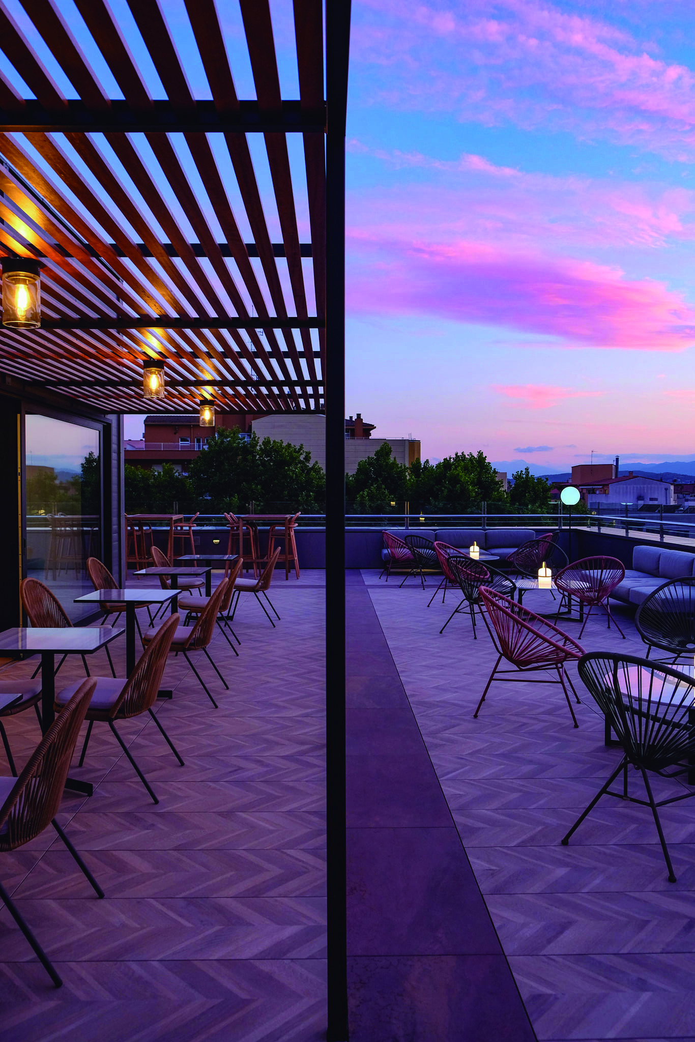 Terrassa Hotel Ultonia Girona
