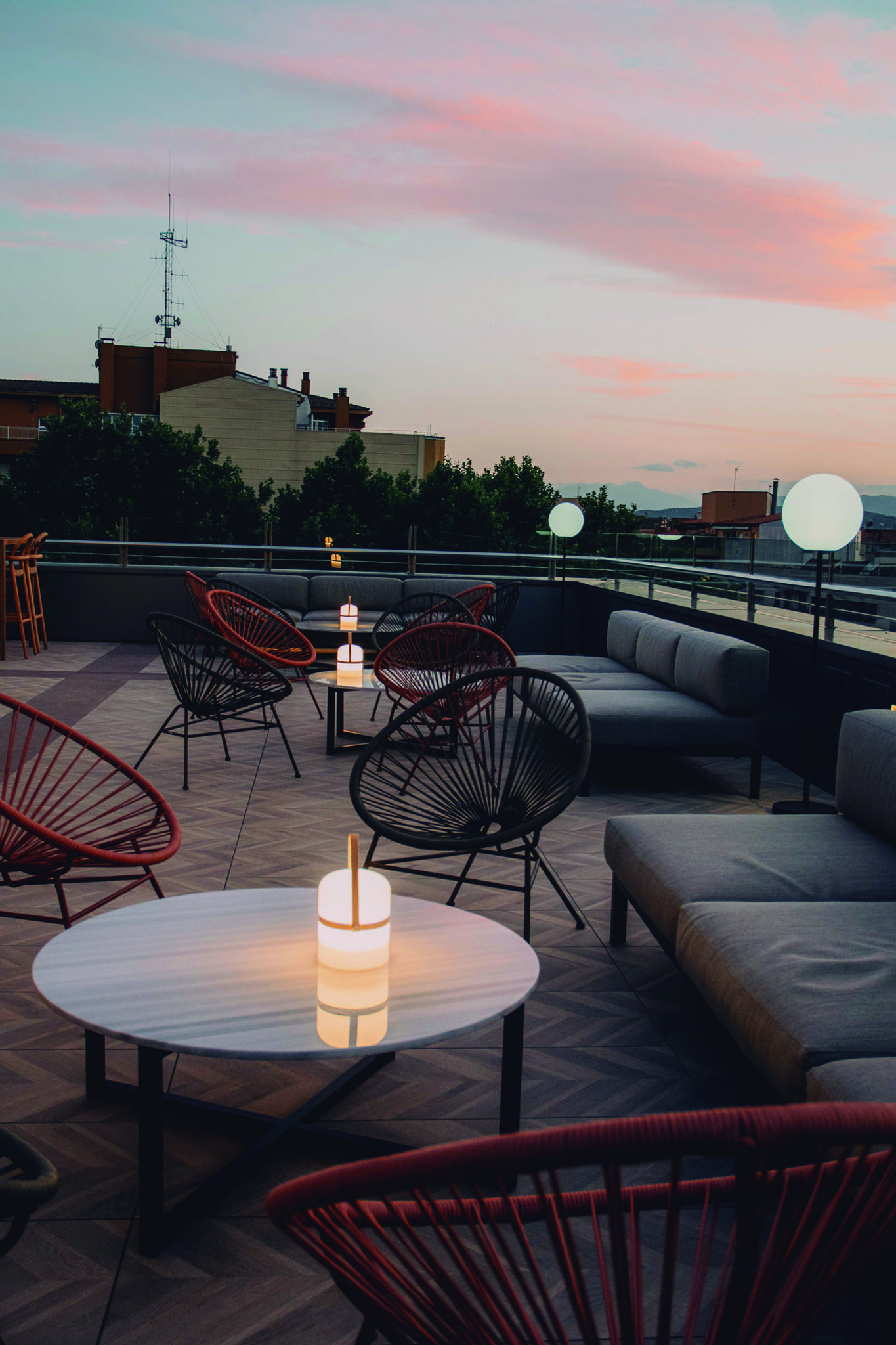 Terrassa Hotel Ultonia Girona