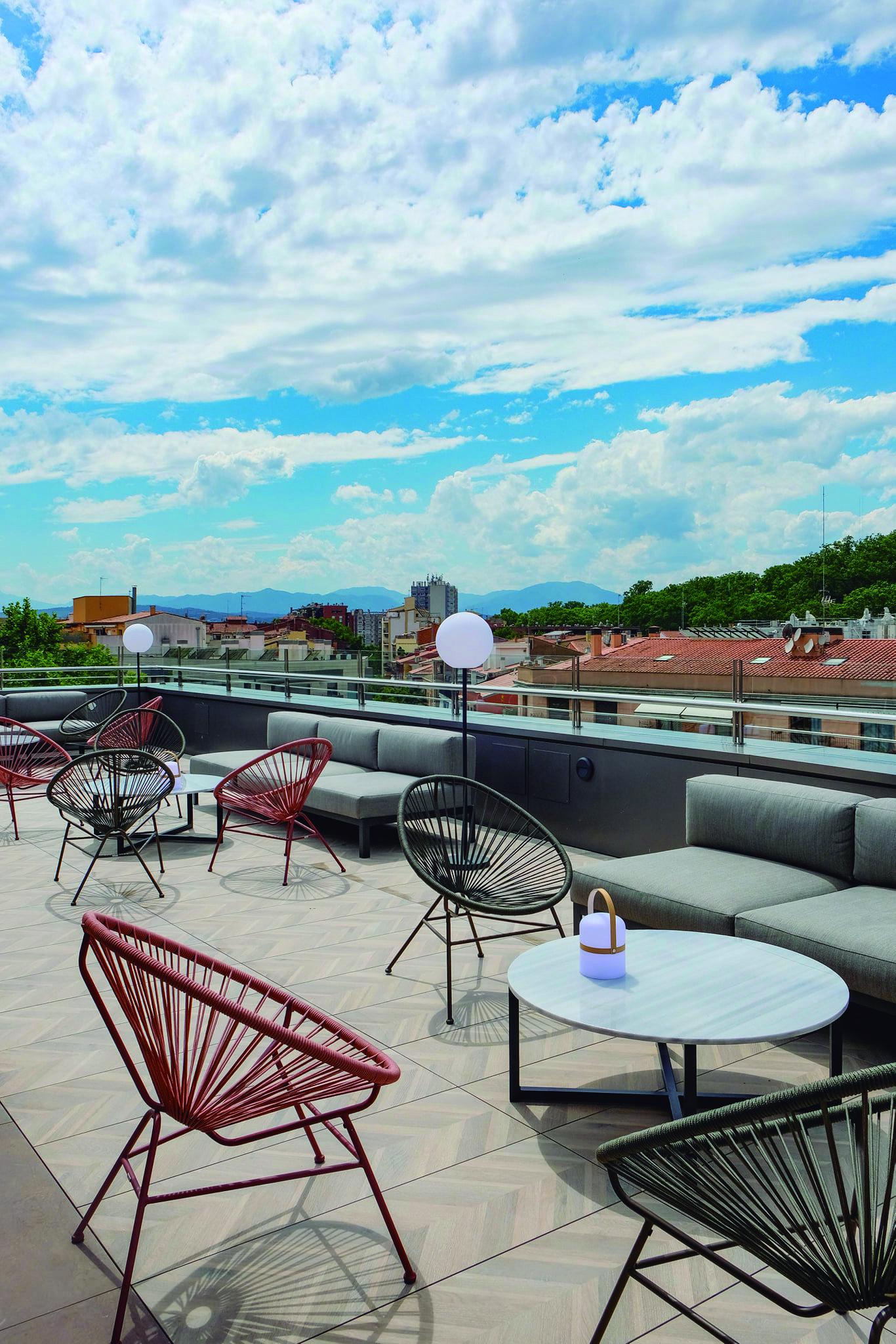 Terrassa Hotel Ultonia Girona