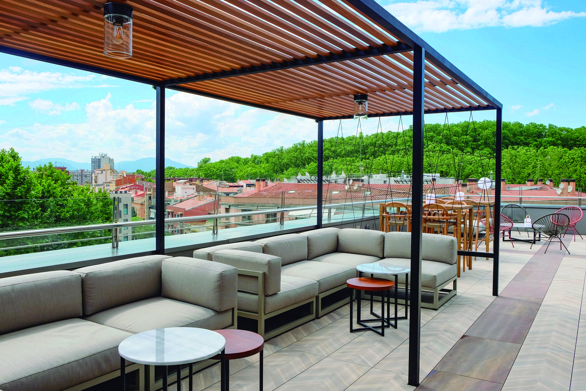Terrassa Hotel Ultonia Girona