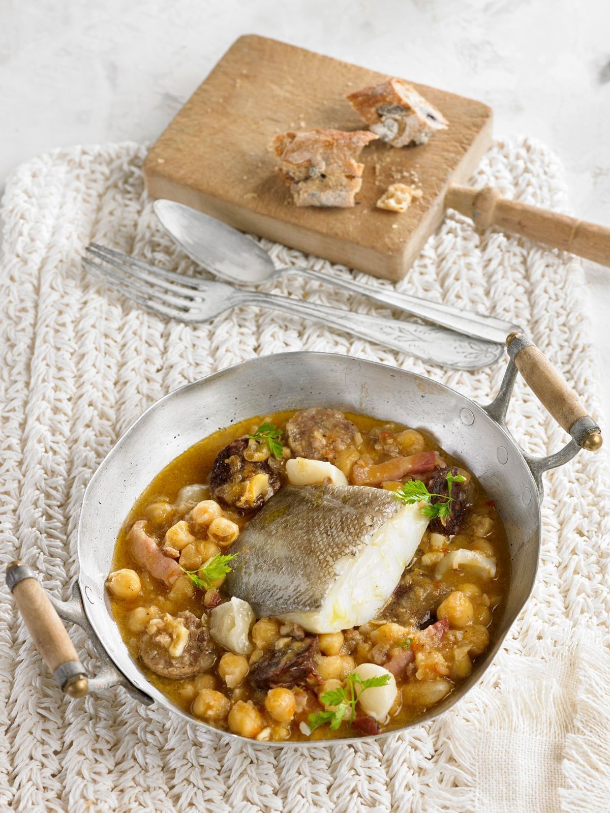 Bacallà amb cigrons