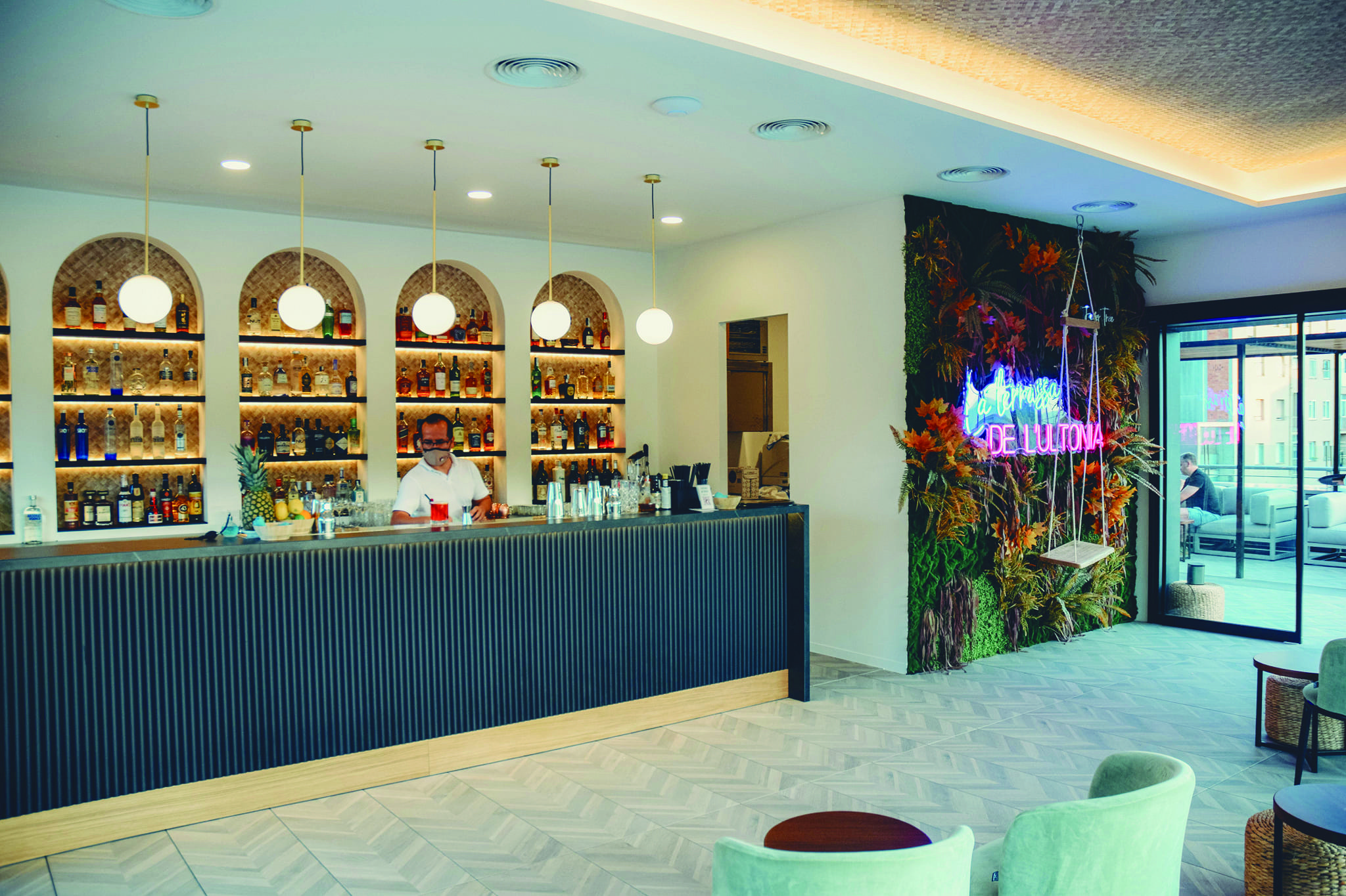 Terrassa Hotel Ultonia Girona
