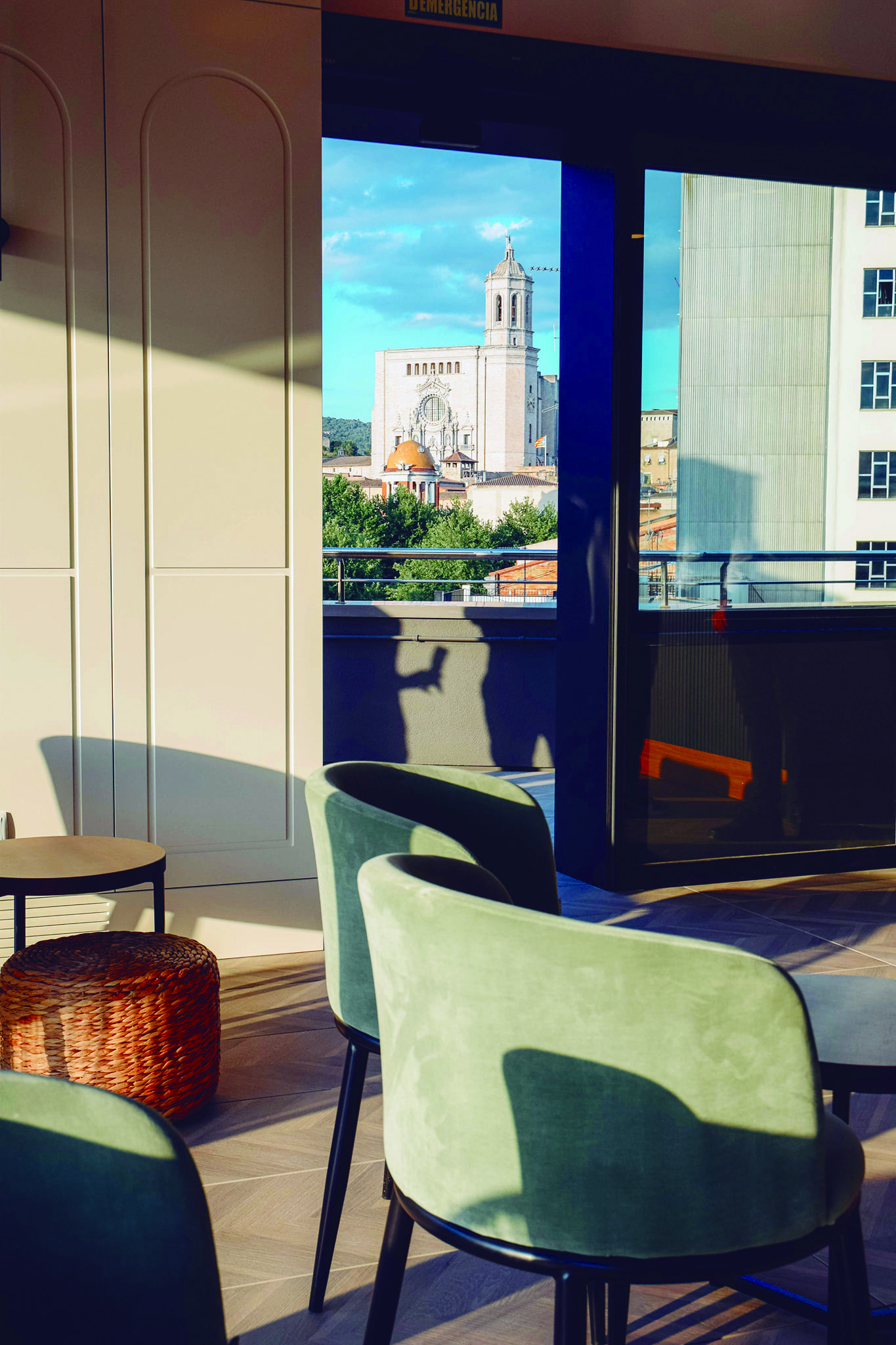 Terrassa Hotel Ultonia Girona