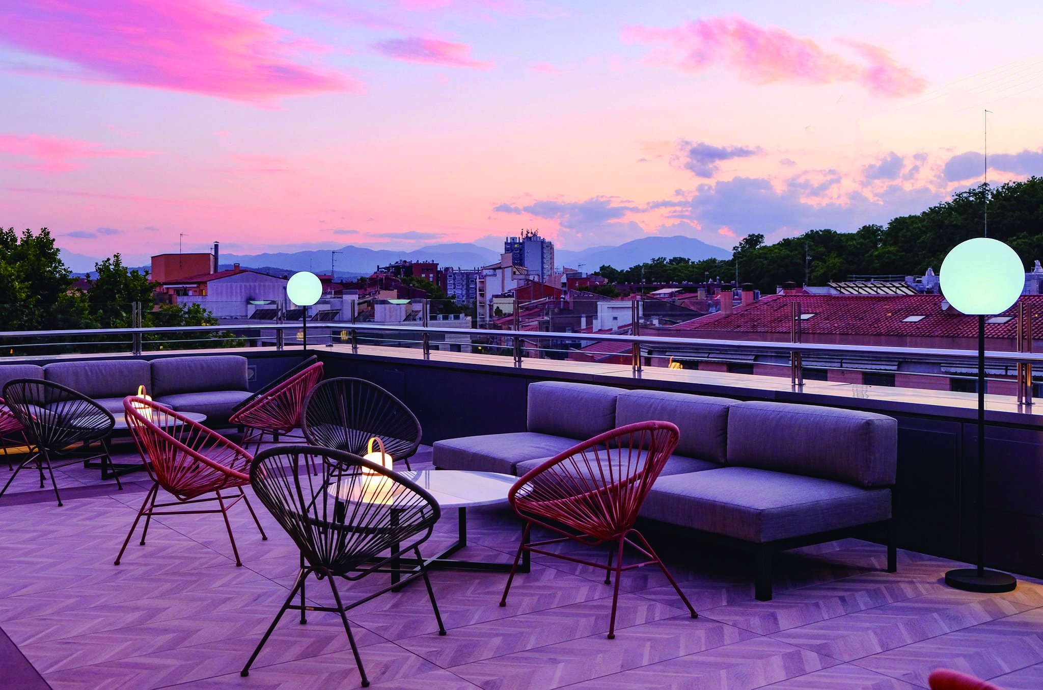 Terrassa Hotel Ultonia Girona