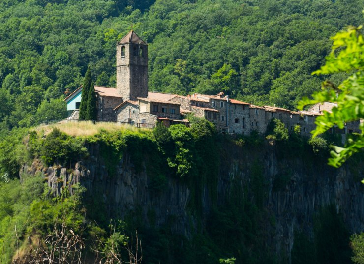 Panoràmica de Castellfollit de la Roca