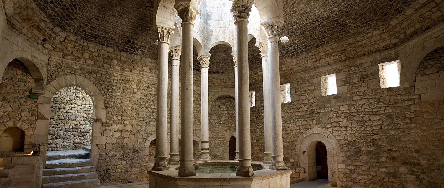 Interior Banys dels Àrabs Interior Banys dels Àrabs