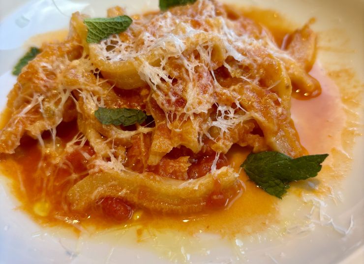 Tripa de vedella alla Romana a l'Osteria del Ponte
