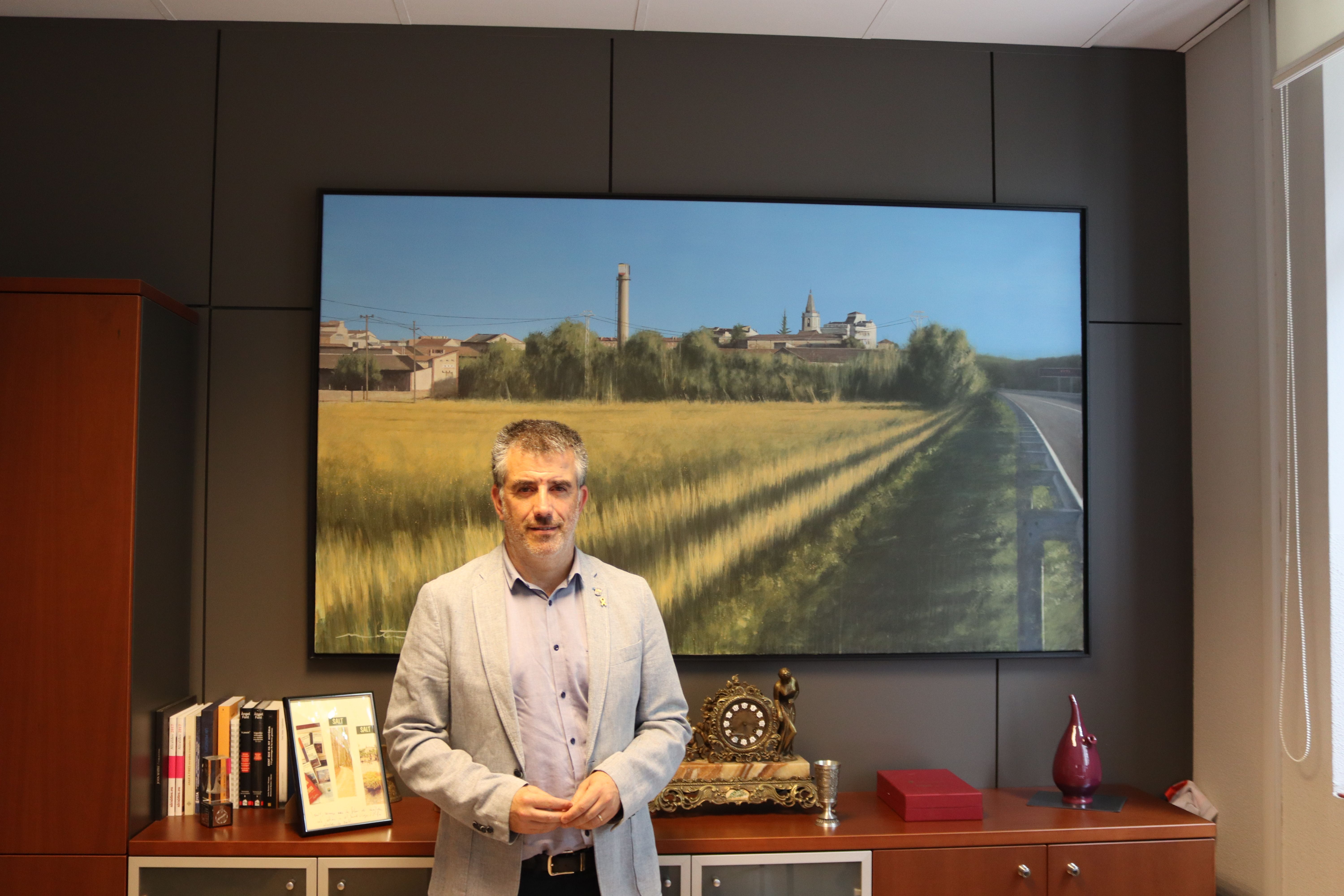 Jordi Viñas, alcalde de Salt