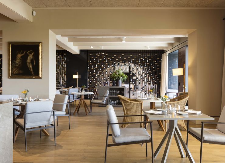 Hotel Perelada. L'Olivera Restaurant. Hotel Perelada. L'Olivera Restaurant.