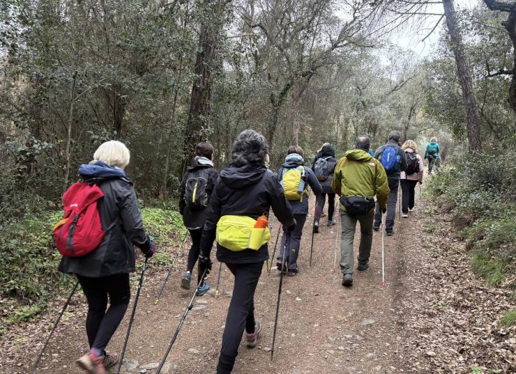 Senderisme a les Gavarres Senderisme a les Gavarres